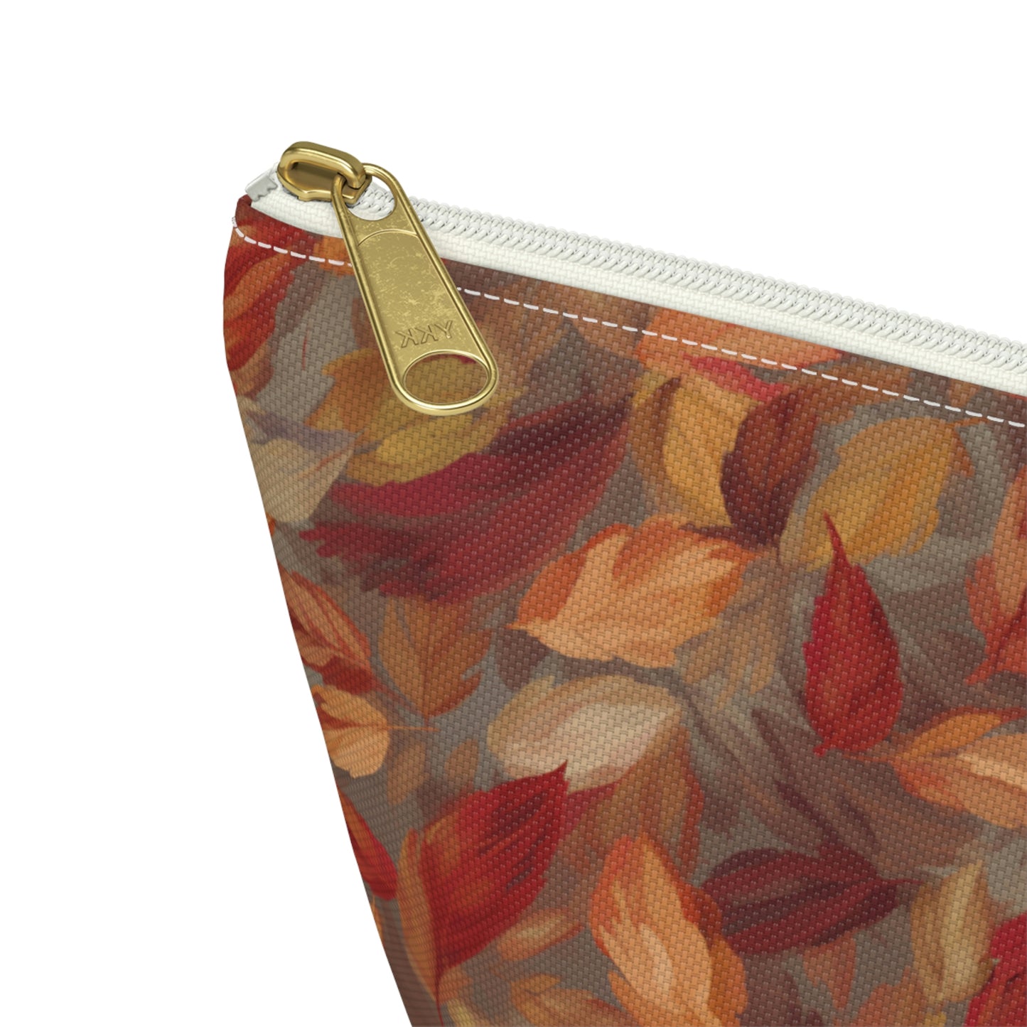 Falling Leaves Accessory Pouch w T-bottom