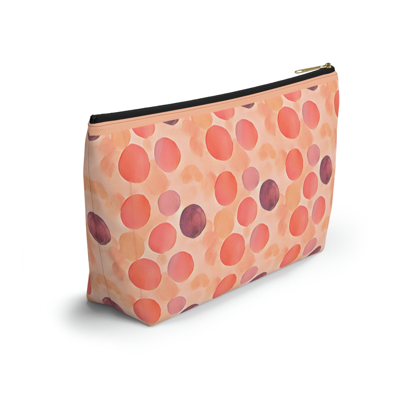 Tangerine Pop Accessory Pouch w T-bottom