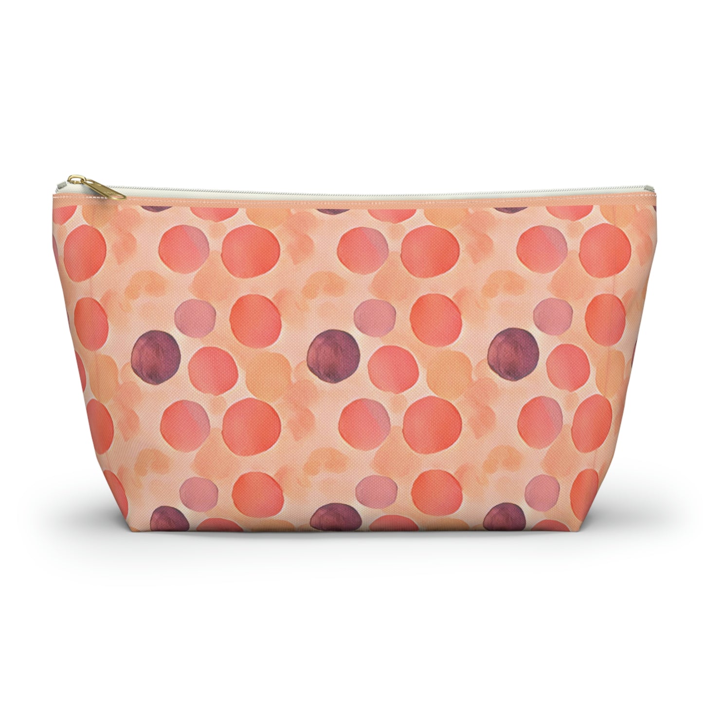 Tangerine Pop Accessory Pouch w T-bottom