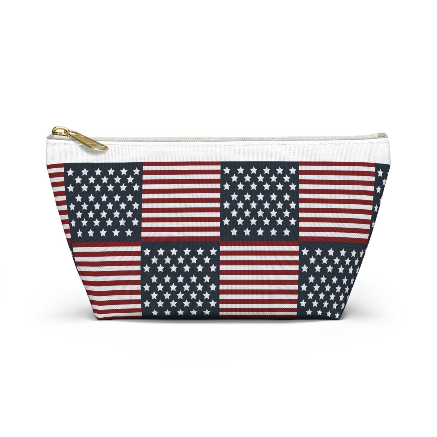 Patriotic Accessory Pouch w T-bottom