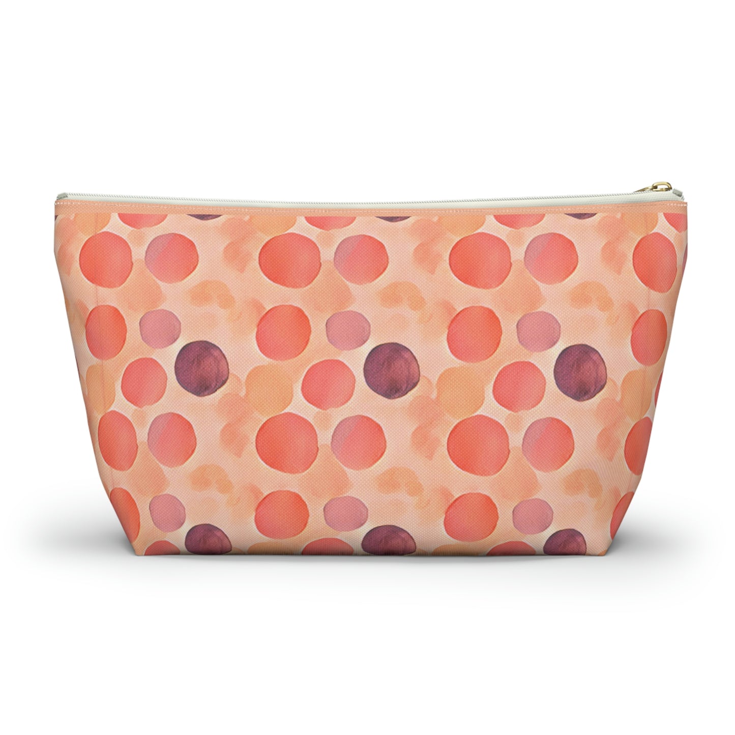 Tangerine Pop Accessory Pouch w T-bottom