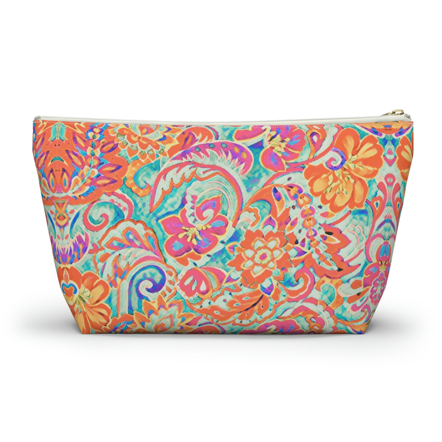 Tahiti Spring Accessory Pouch w T-bottom