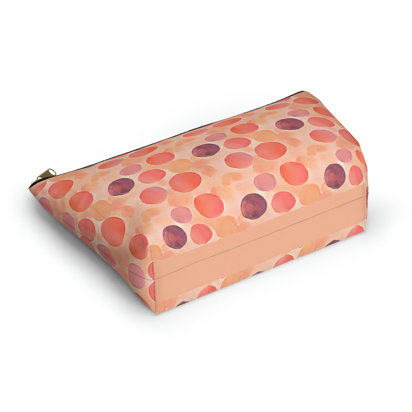 Tangerine Pop Accessory Pouch w T-bottom