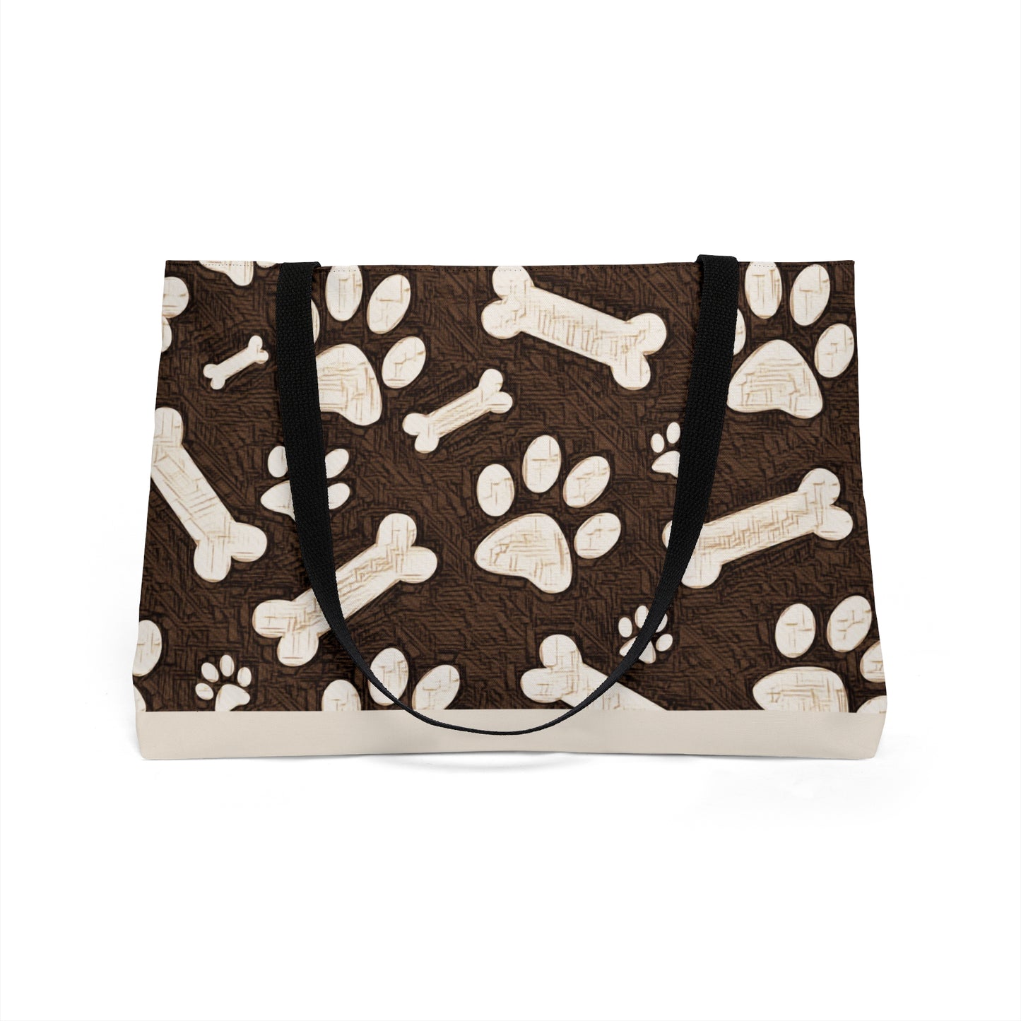 Bow Wow Brown Weekender Tote Bag