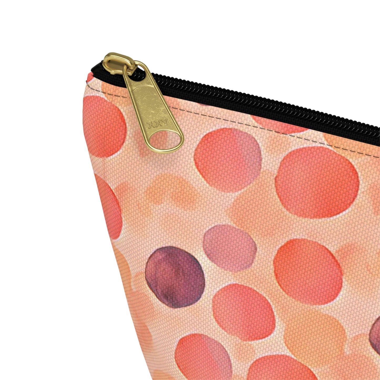 Tangerine Pop Accessory Pouch w T-bottom