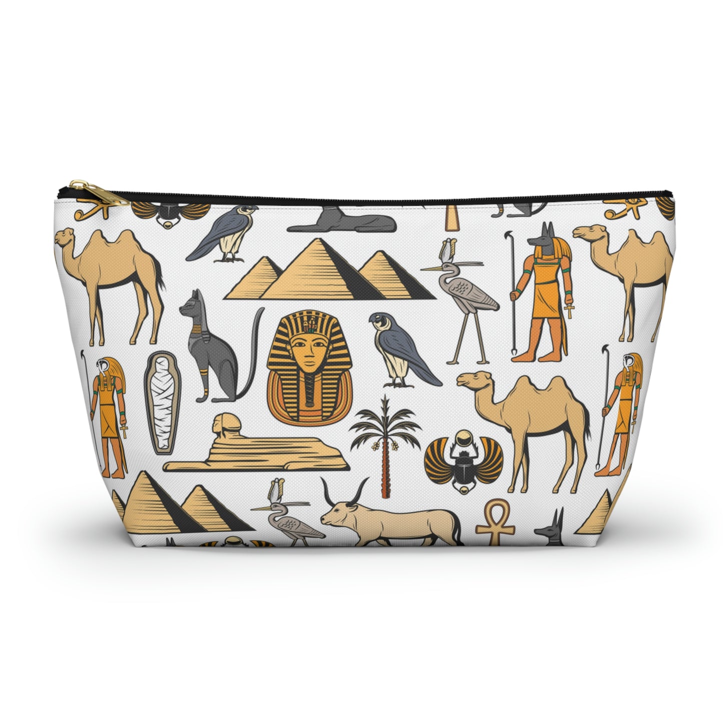 Egypt  Accessory Pouch w T-bottom