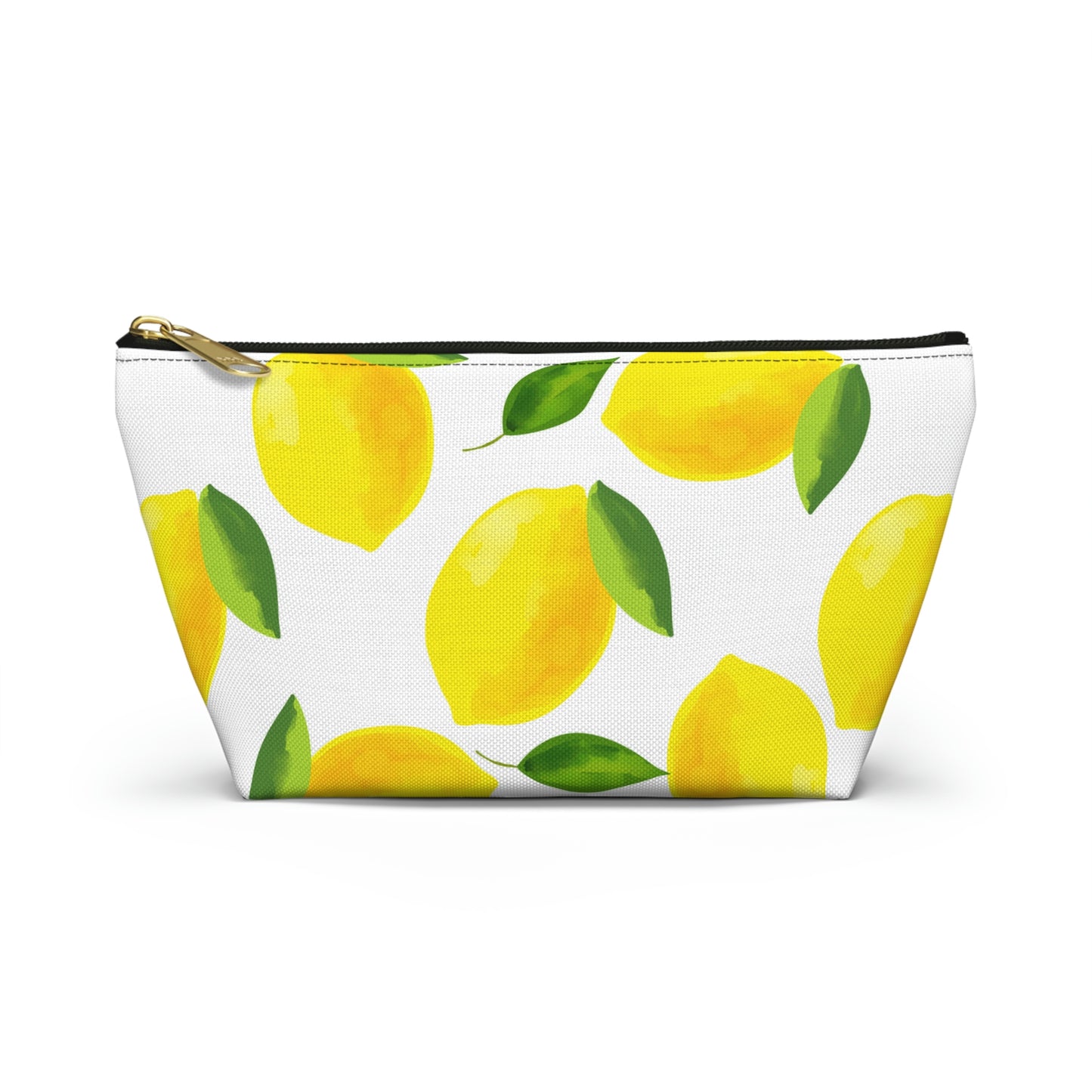 Lemon Fun Accessory Pouch w T-bottom