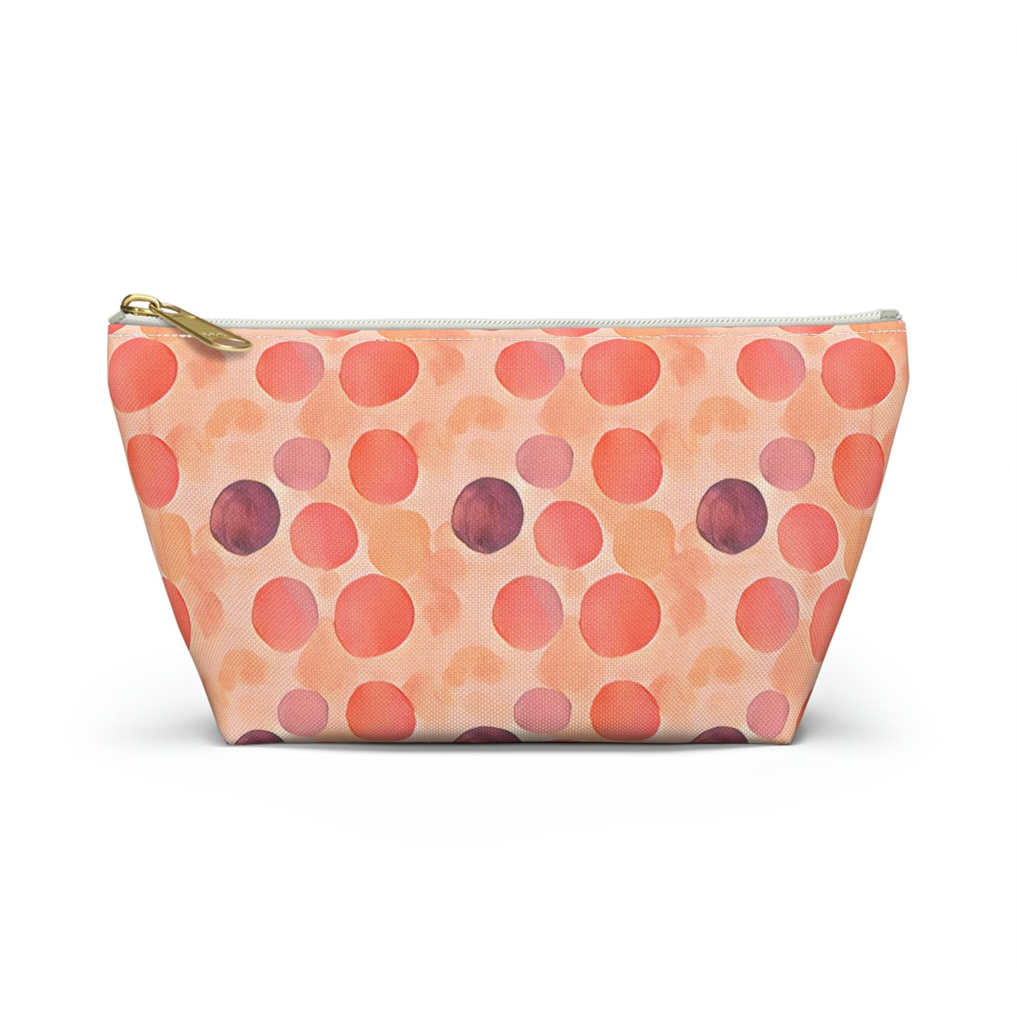 Tangerine Pop Accessory Pouch w T-bottom