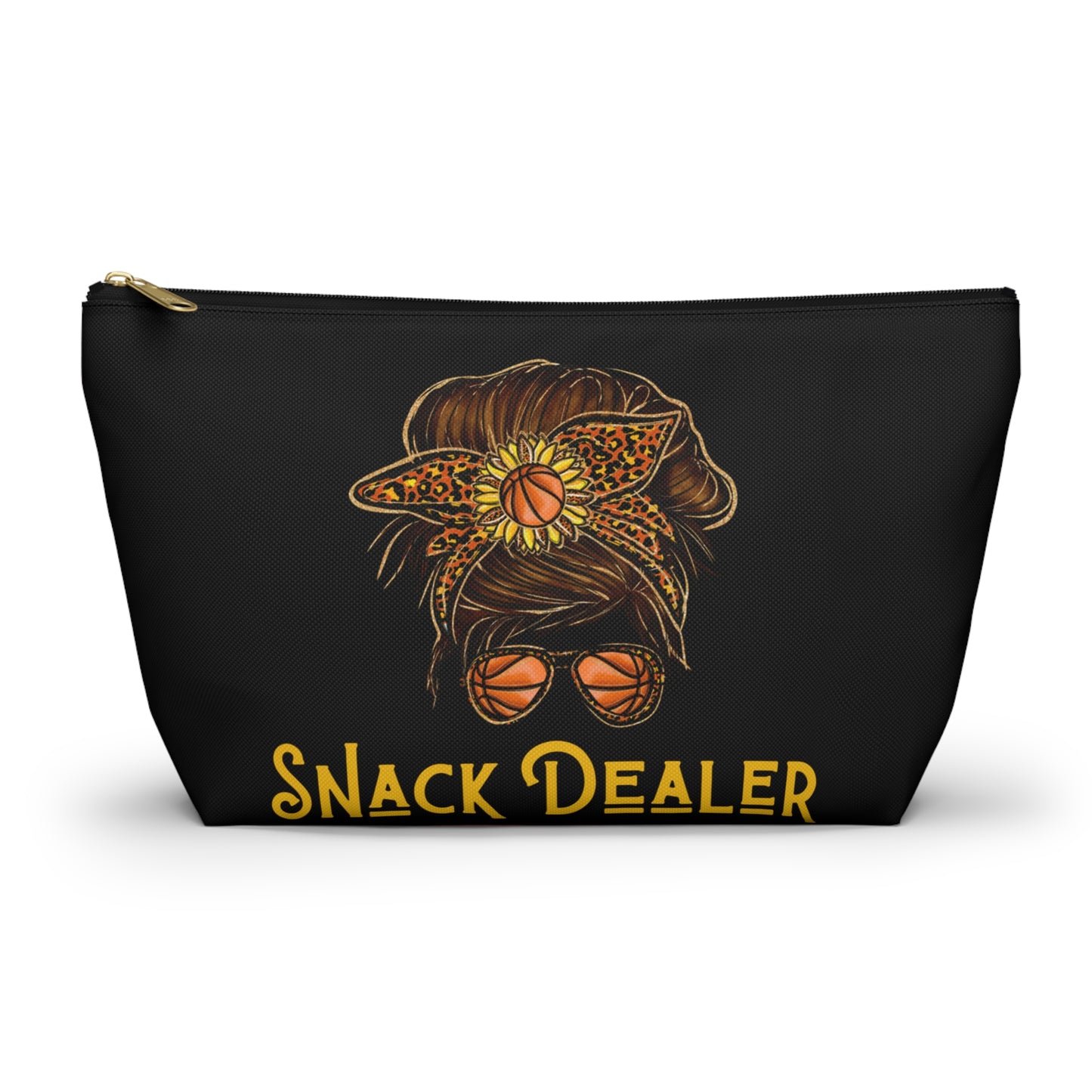 Snack Dealer Basketball Accessory Pouch w T-bottom