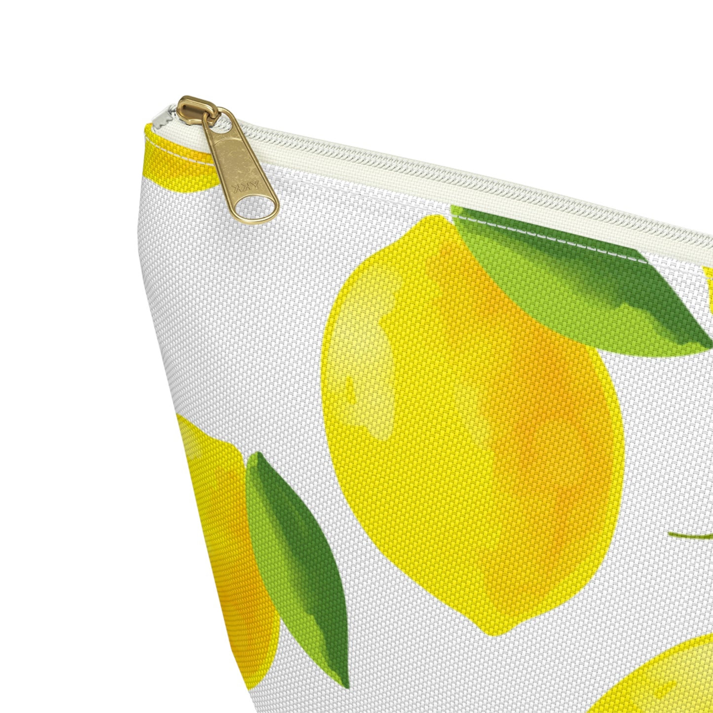 Lemon Fun Accessory Pouch w T-bottom