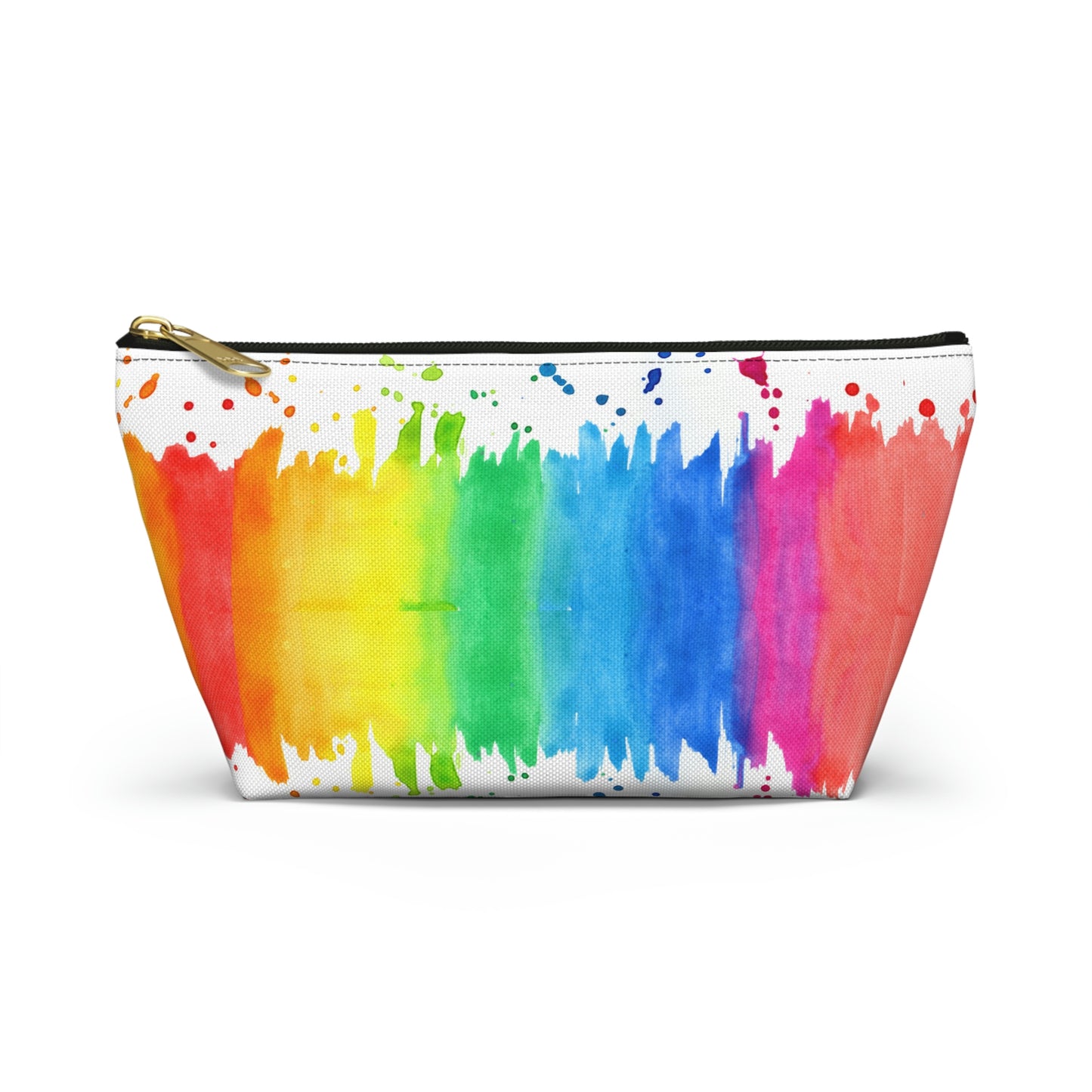 Rainbow Splash Accessory Pouch w T-bottom