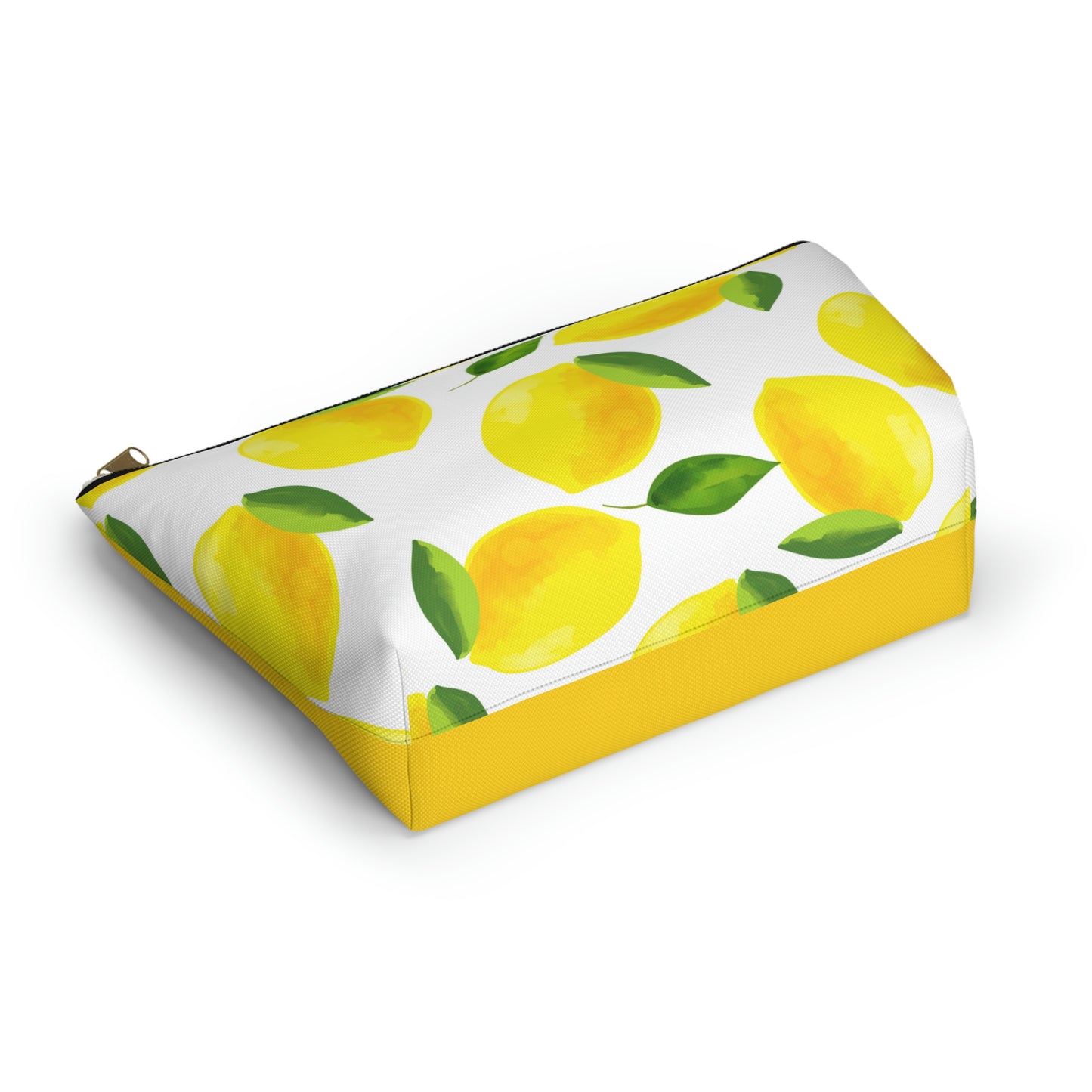 Lemon Fun Accessory Pouch w T-bottom