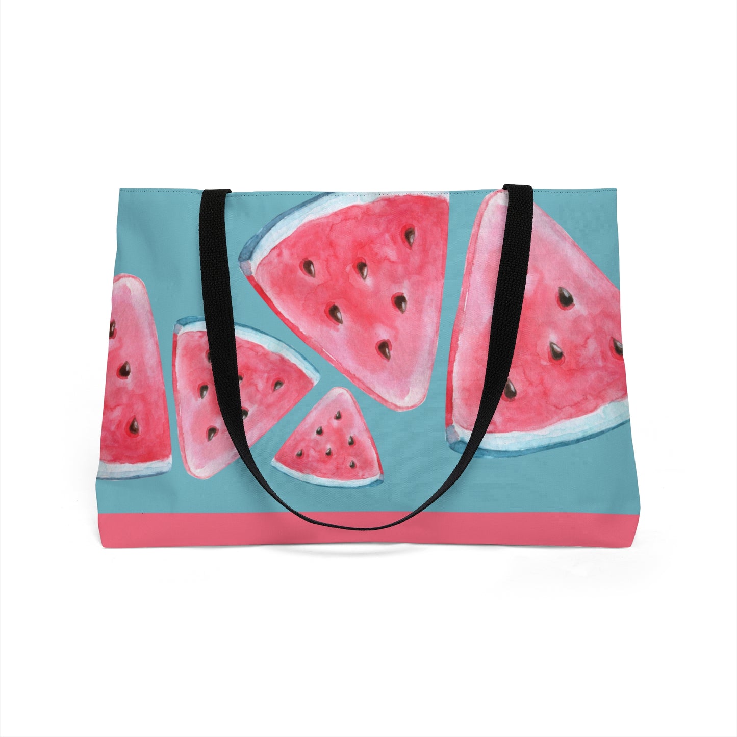 Watermelon Summer Weekender Tote Bag