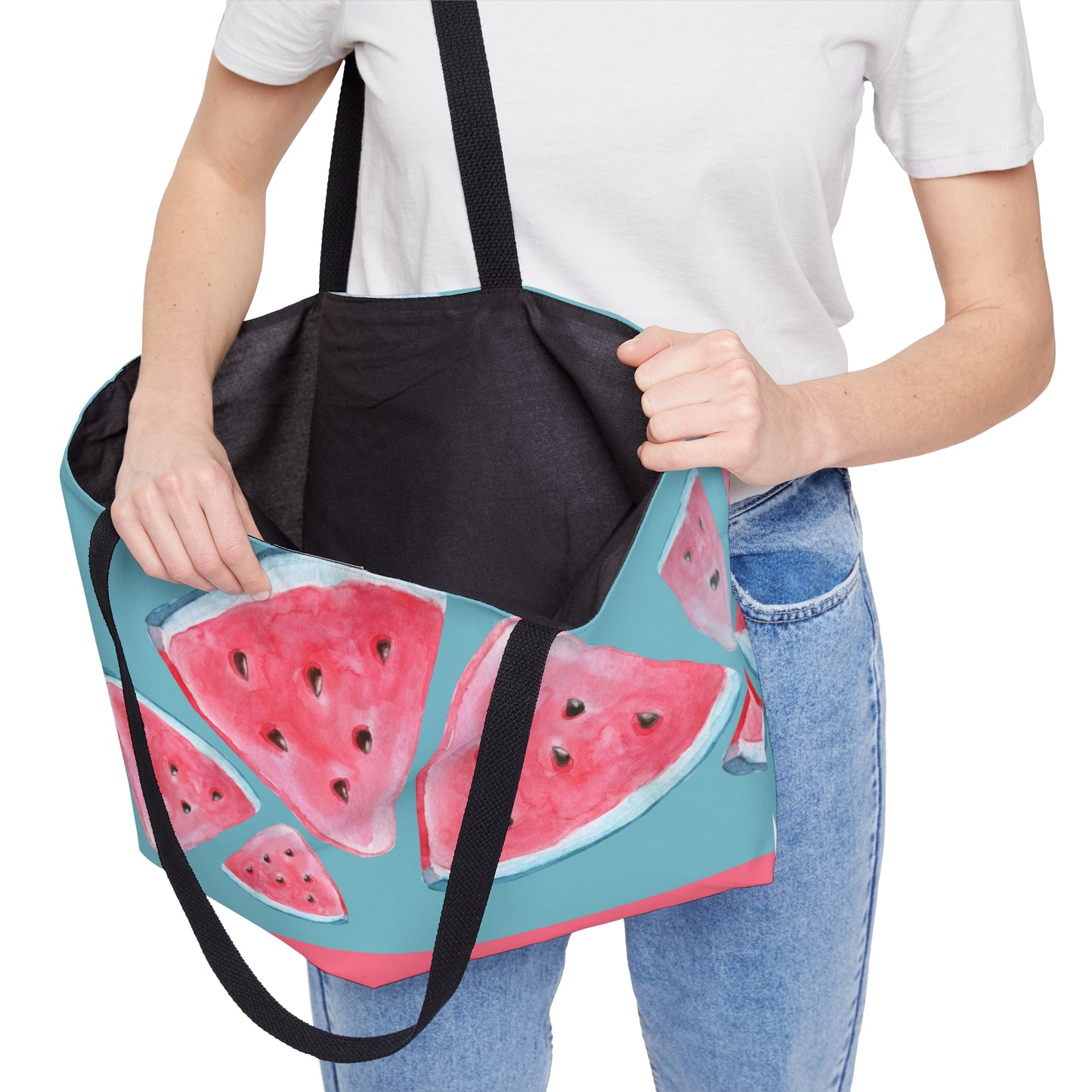 Watermelon Summer Weekender Tote Bag