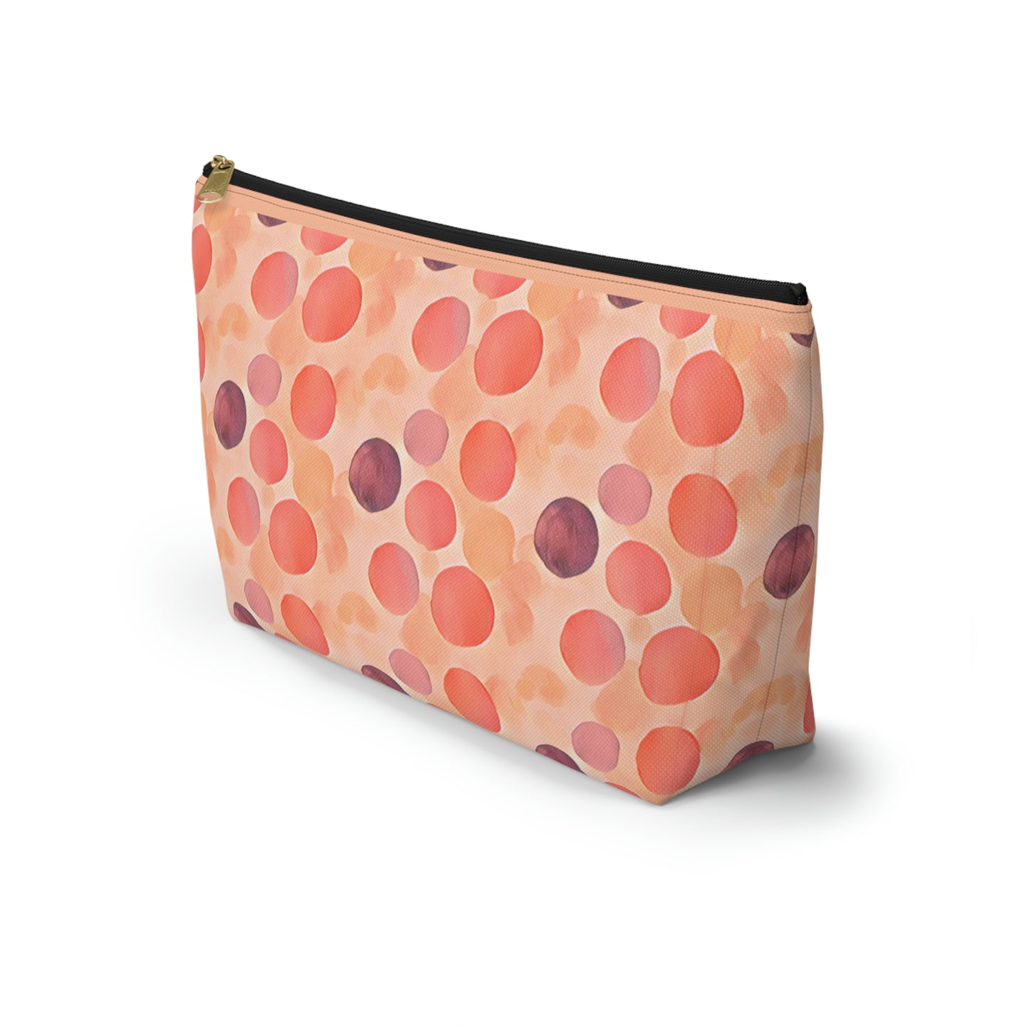 Tangerine Pop Accessory Pouch w T-bottom