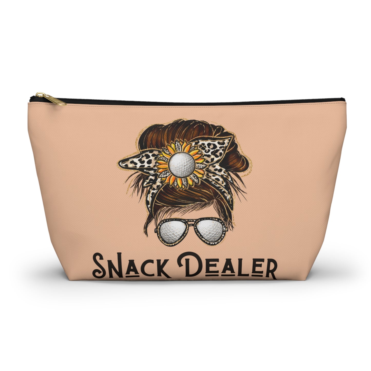 Snack Dealer Golf Accessory Pouch w T-bottom