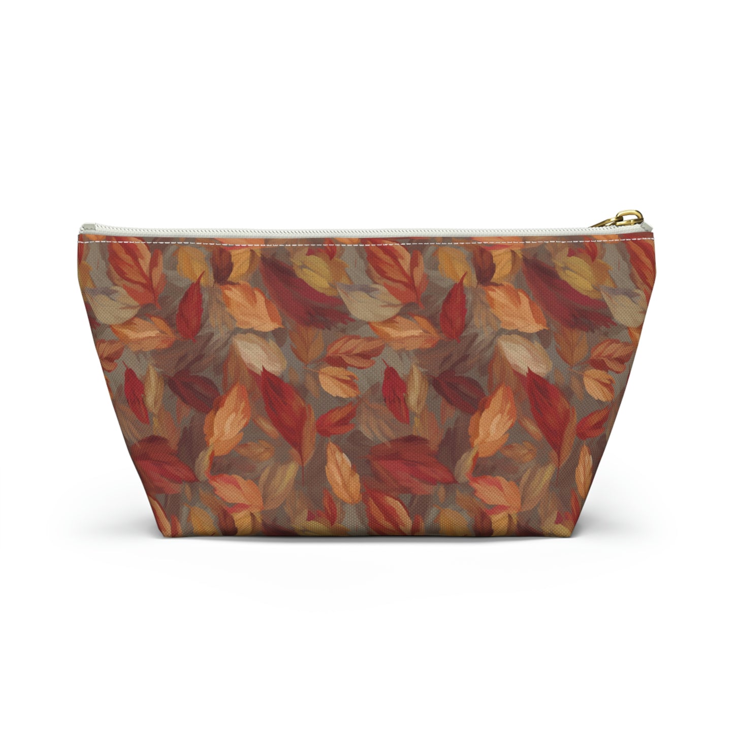 Falling Leaves Accessory Pouch w T-bottom