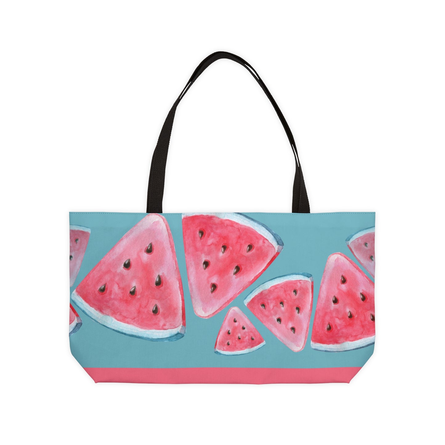 Watermelon Summer Weekender Tote Bag