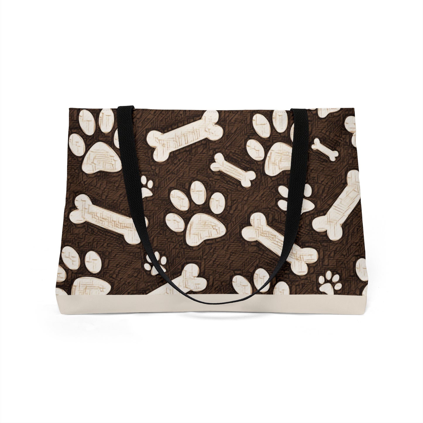 Bow Wow Brown Weekender Tote Bag