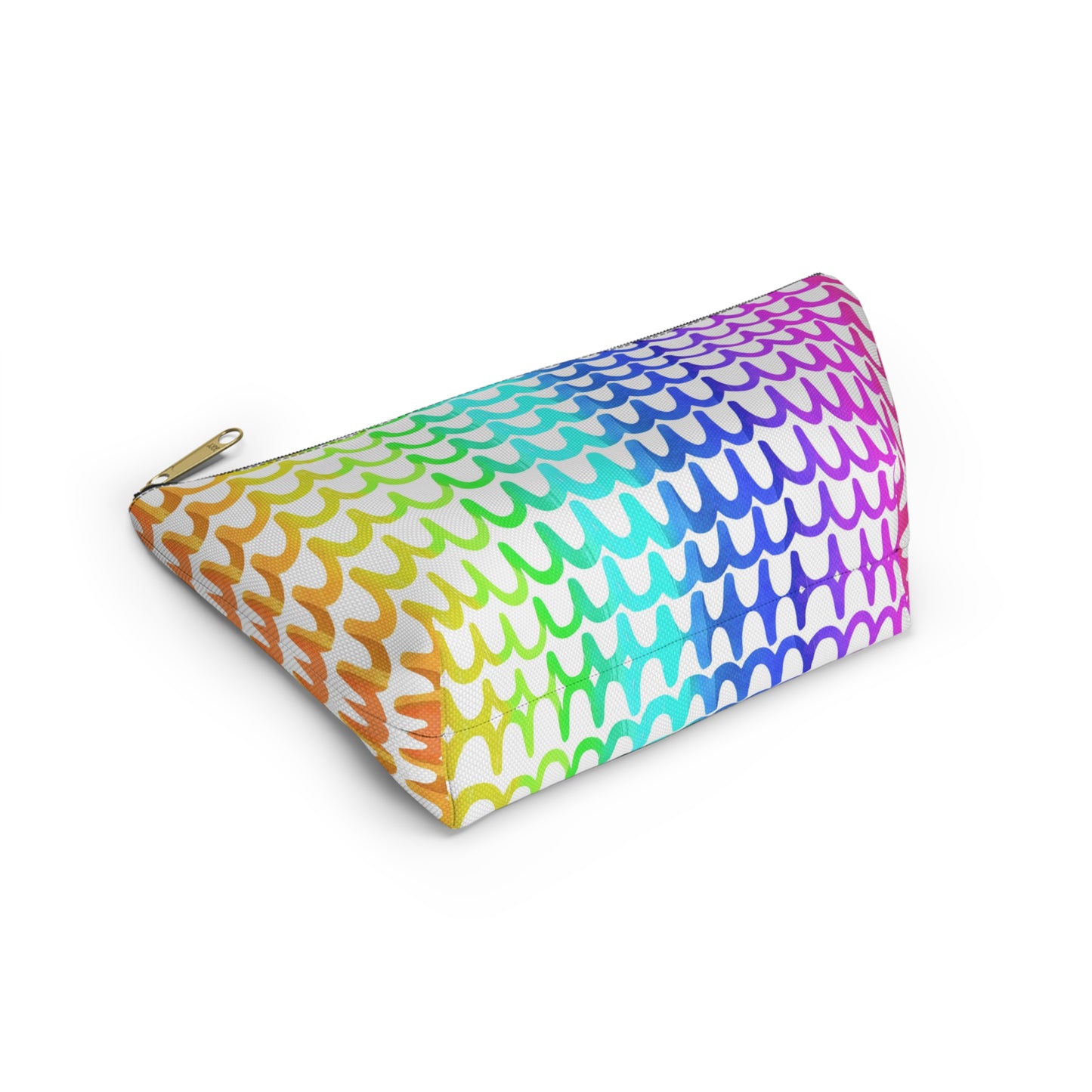 Rainbow Waves Accessory Pouch w T-bottom