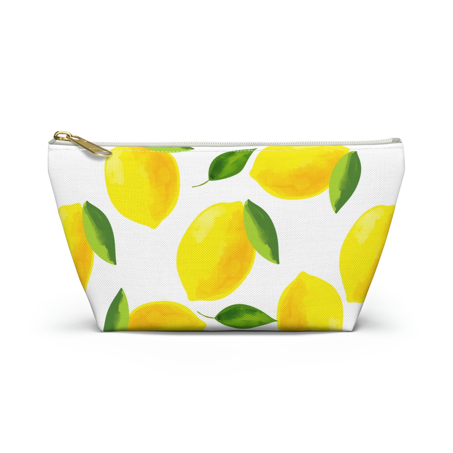 Lemon Fun Accessory Pouch w T-bottom