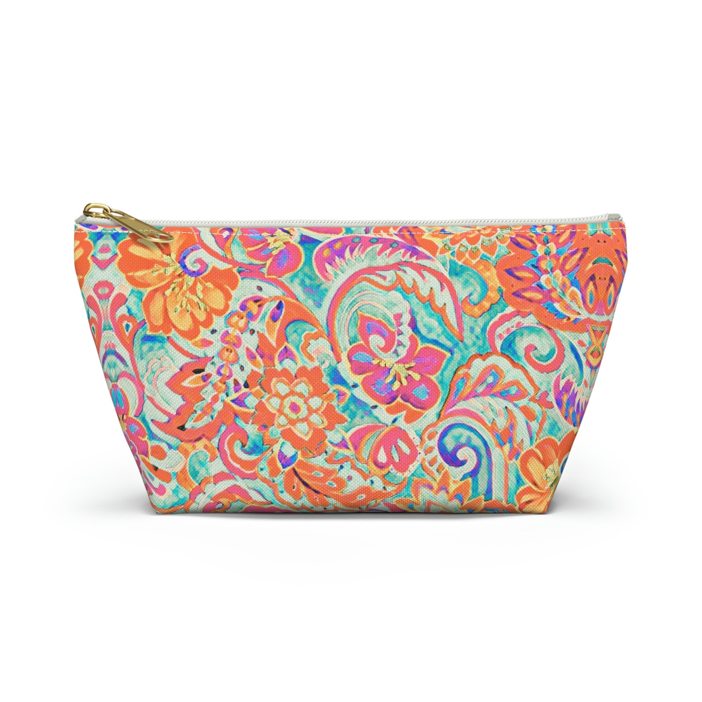 Tahiti Spring Accessory Pouch w T-bottom