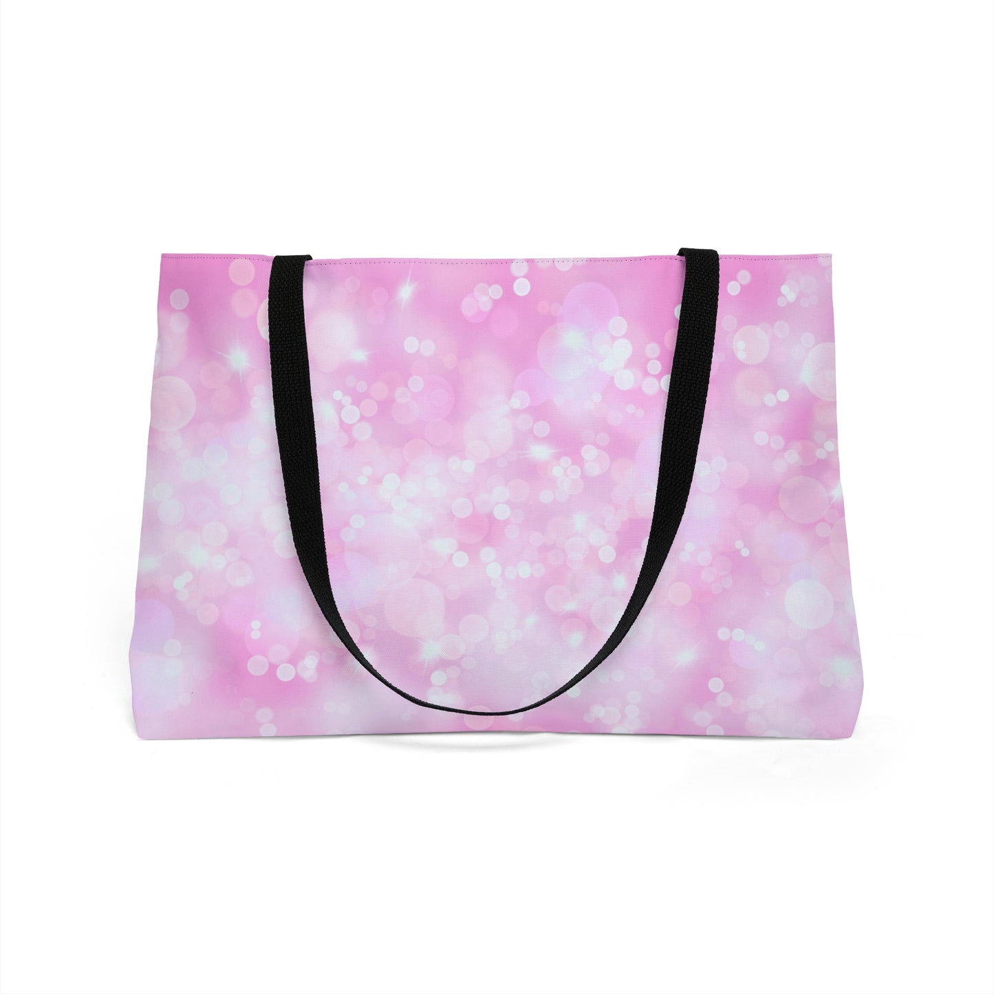 Pink Lightening Weekender Tote Bag