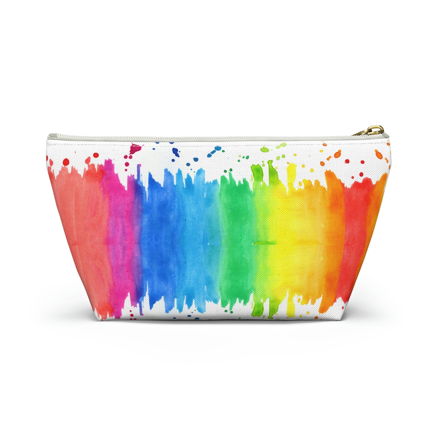 Rainbow Splash Accessory Pouch w T-bottom