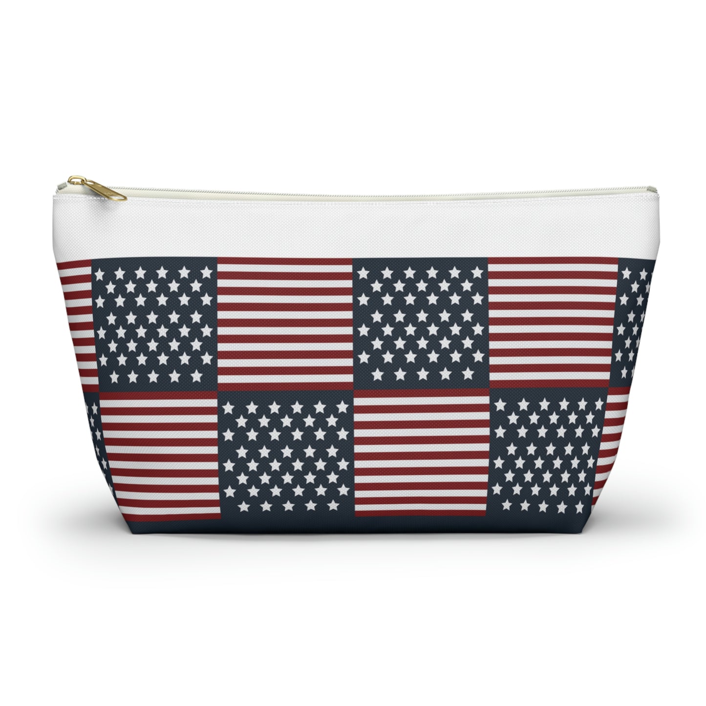 Patriotic Accessory Pouch w T-bottom