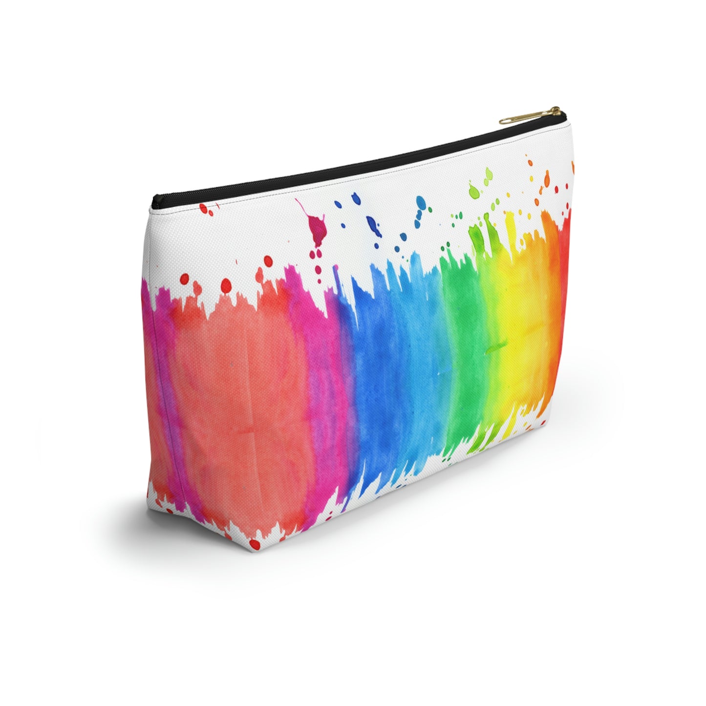 Rainbow Splash Accessory Pouch w T-bottom