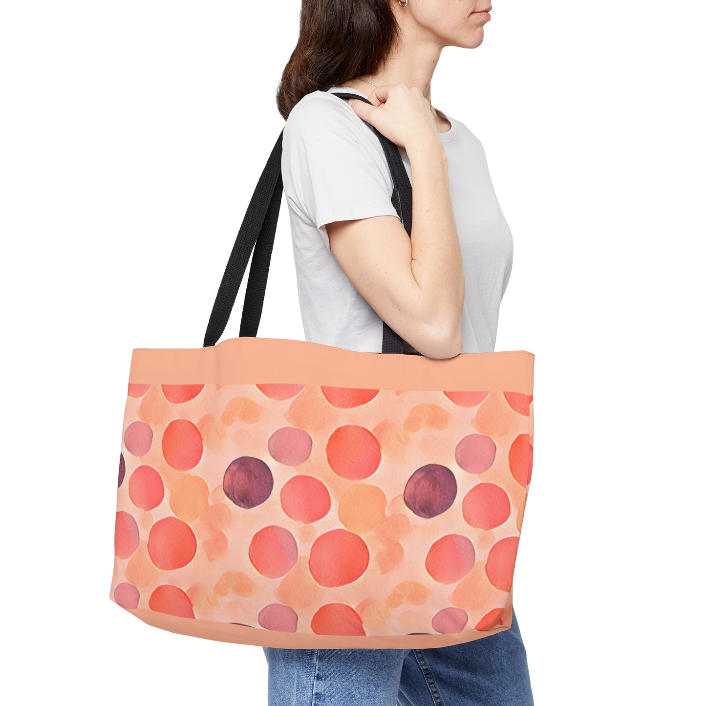 Tangerine Pop Weekender Tote Bag