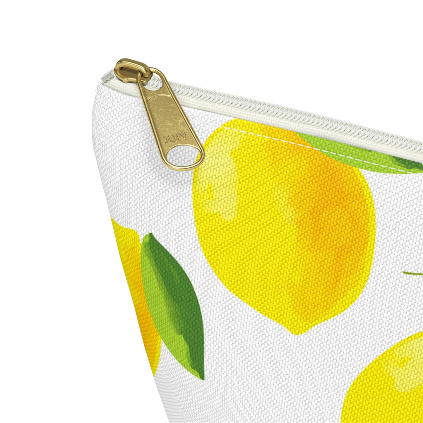 Lemon Fun Accessory Pouch w T-bottom