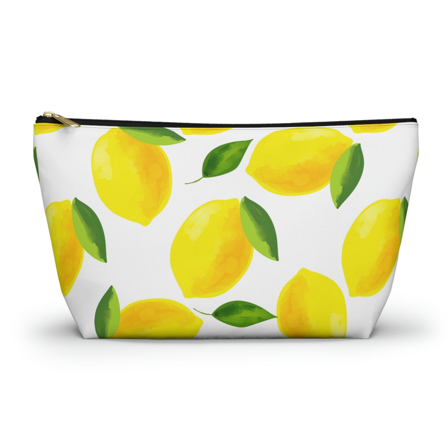 Lemon Fun Accessory Pouch w T-bottom