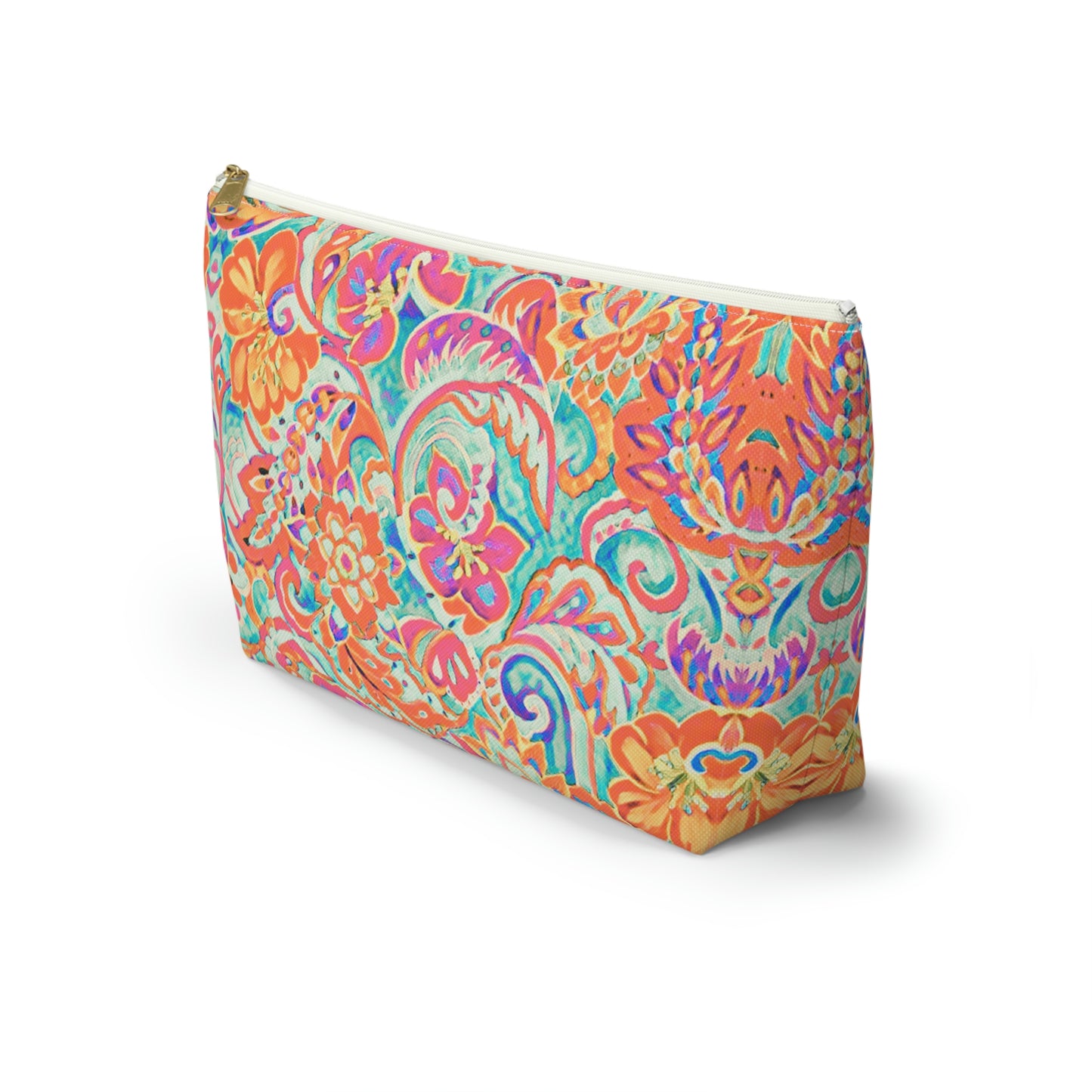 Tahiti Spring Accessory Pouch w T-bottom