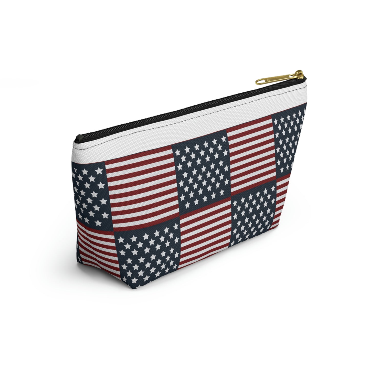 Patriotic Accessory Pouch w T-bottom