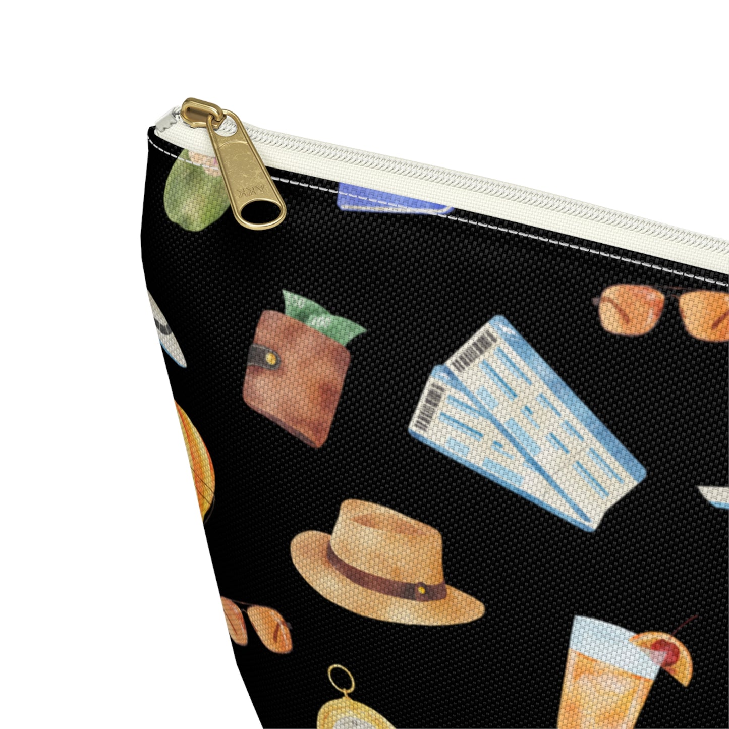 Let's Go Accessory Pouch w T-bottom