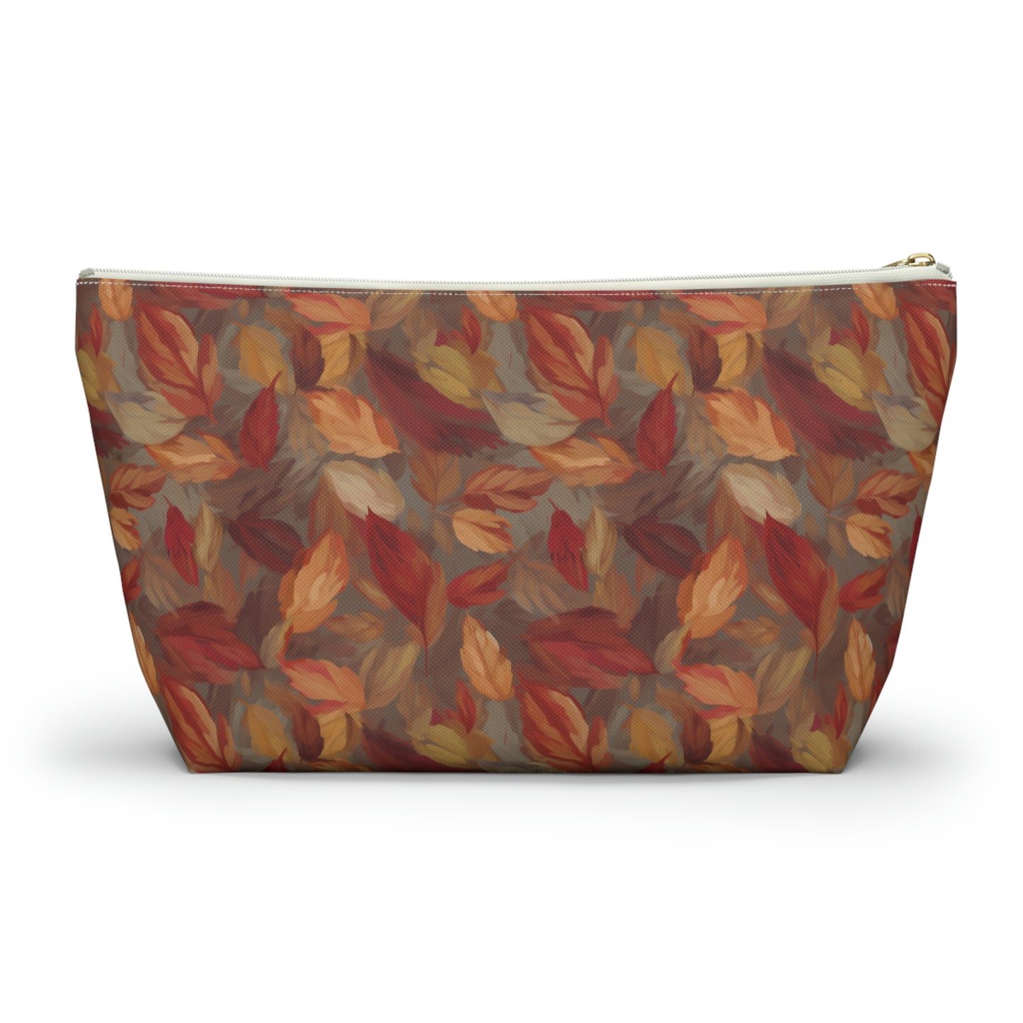 Falling Leaves Accessory Pouch w T-bottom