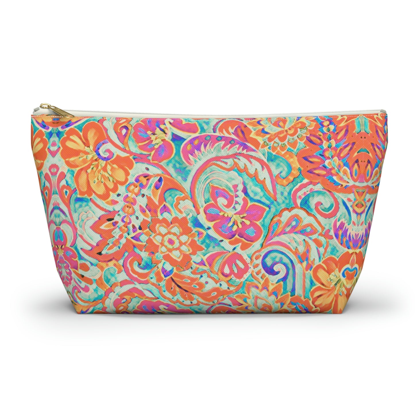 Tahiti Spring Accessory Pouch w T-bottom