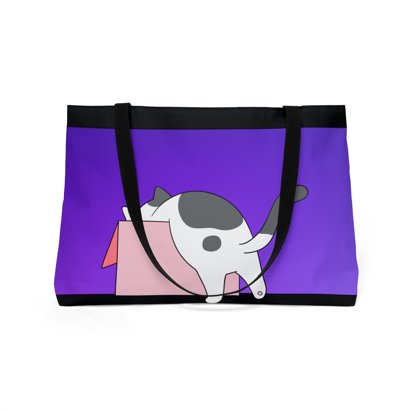 Cat Theatre Weekender Tote Bag