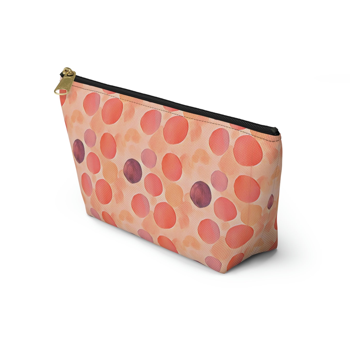 Tangerine Pop Accessory Pouch w T-bottom