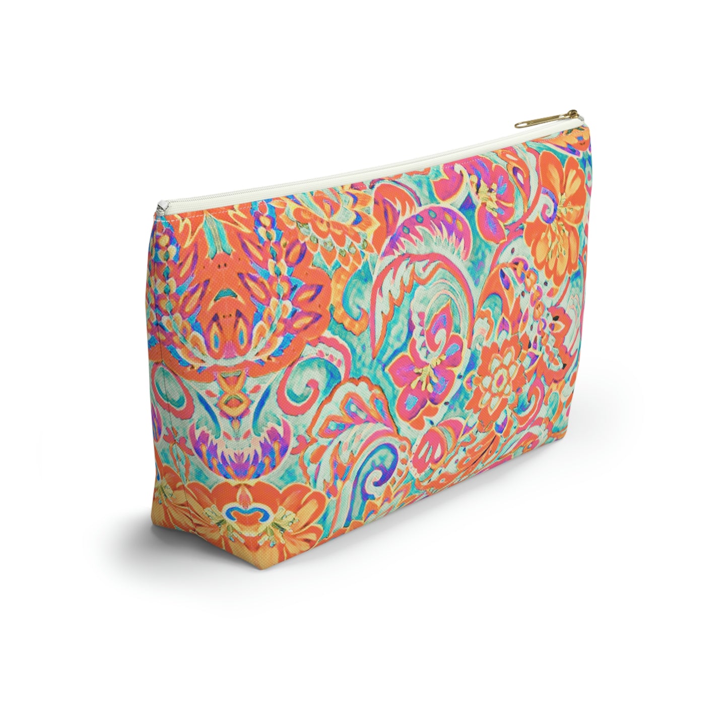 Tahiti Spring Accessory Pouch w T-bottom