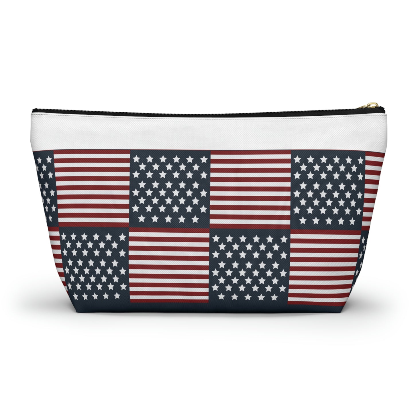 Patriotic Accessory Pouch w T-bottom