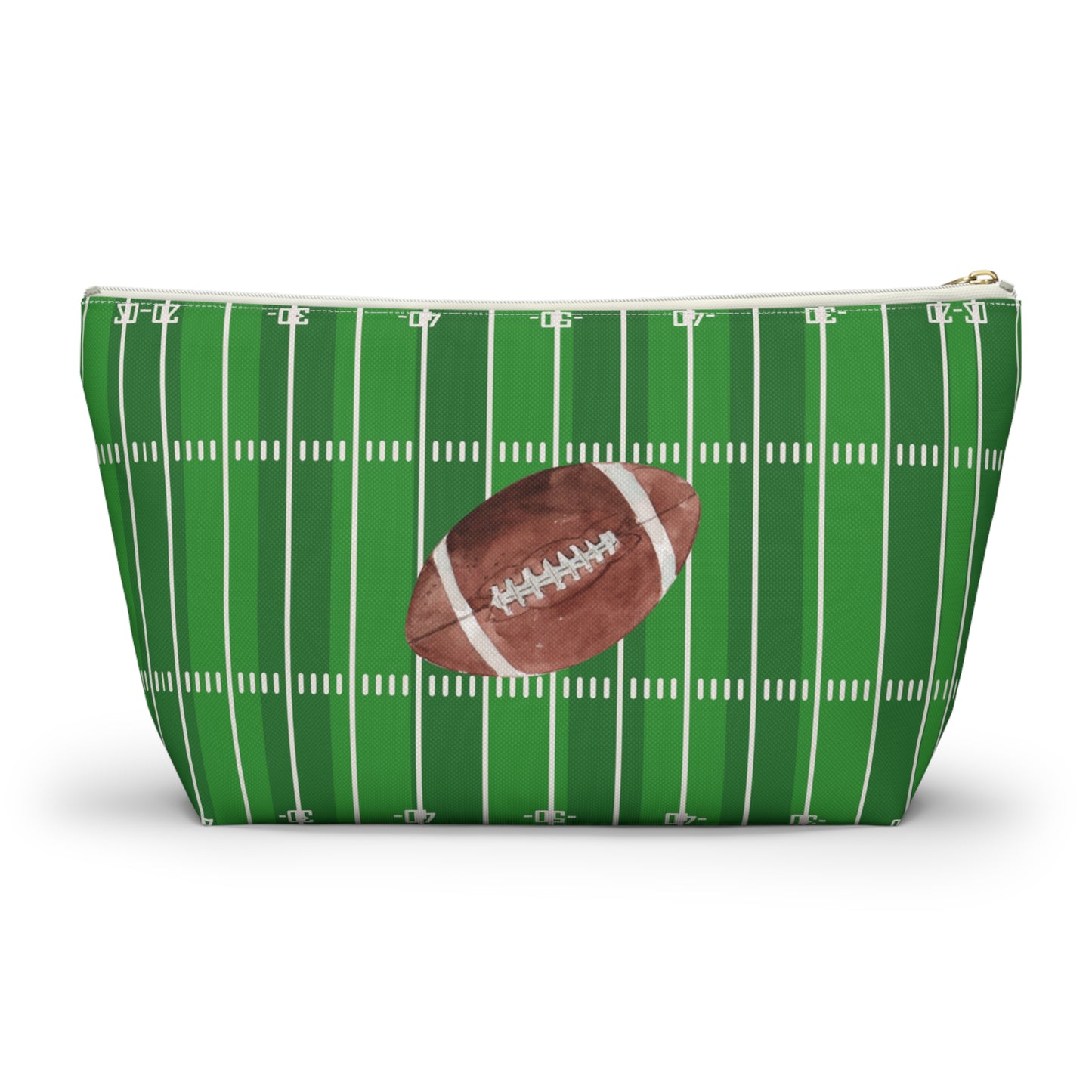 Snack Dealer Football Accessory Pouch w T-bottom