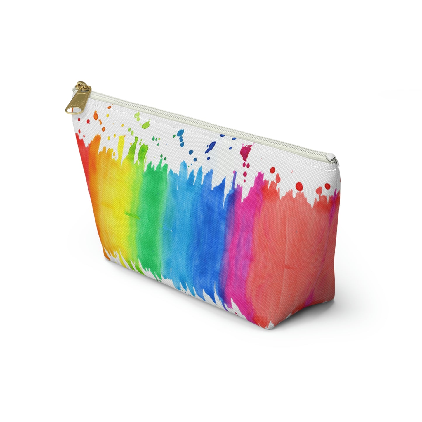 Rainbow Splash Accessory Pouch w T-bottom