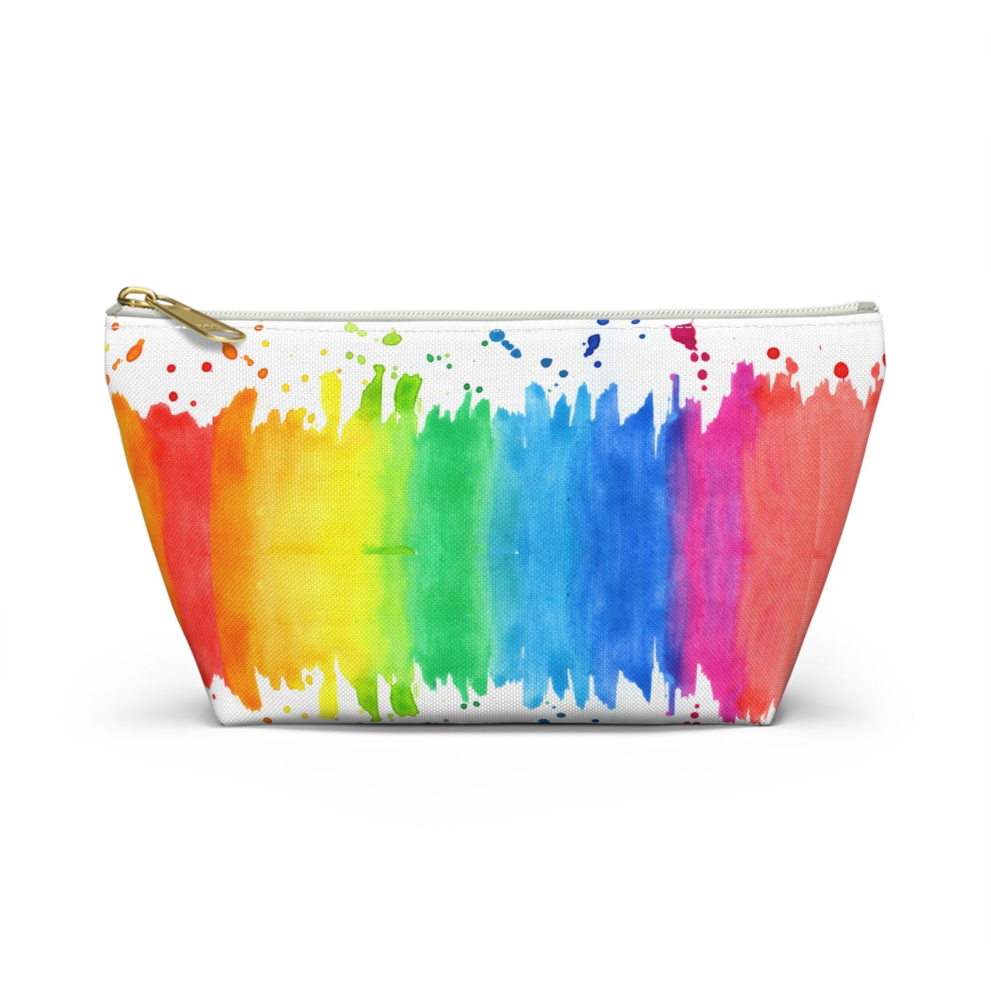 Rainbow Splash Accessory Pouch w T-bottom