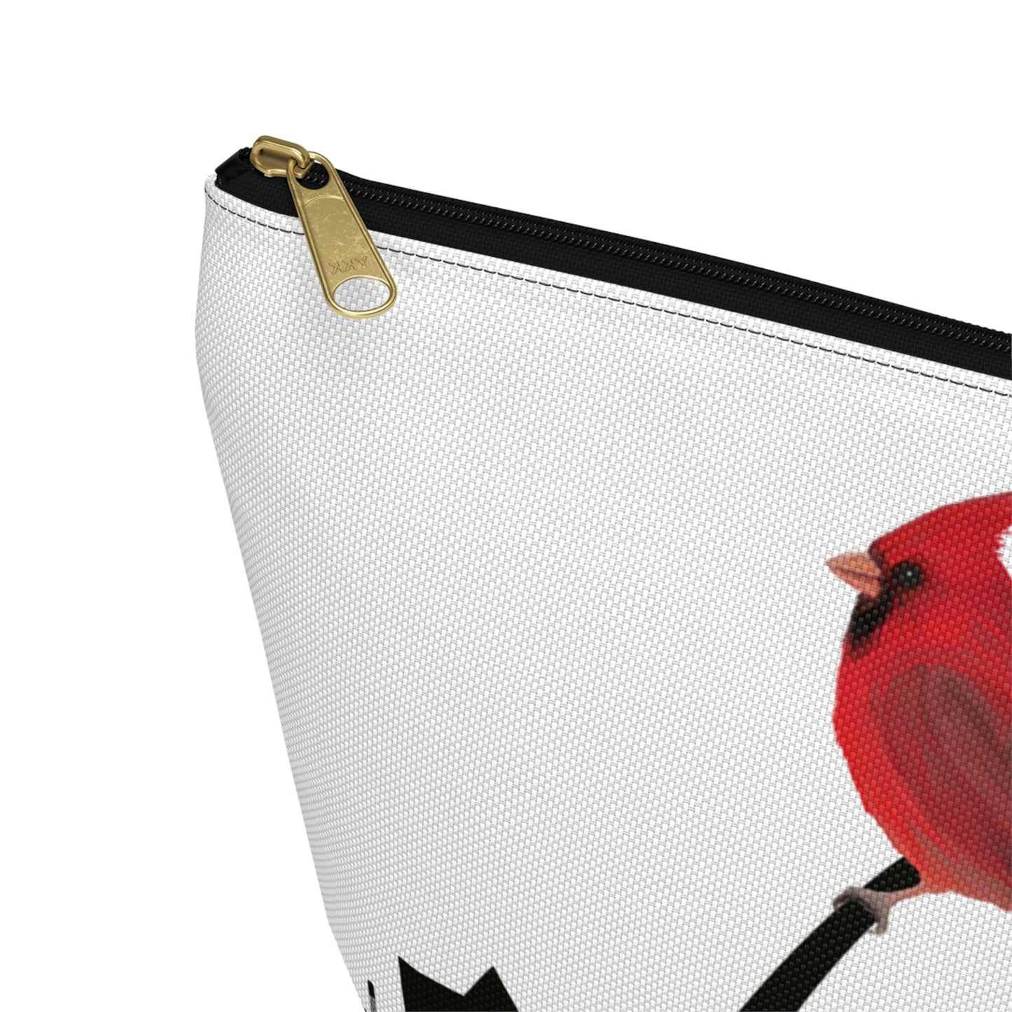 St Louis Skyline & Cardinal Accessory Pouch w T-bottom