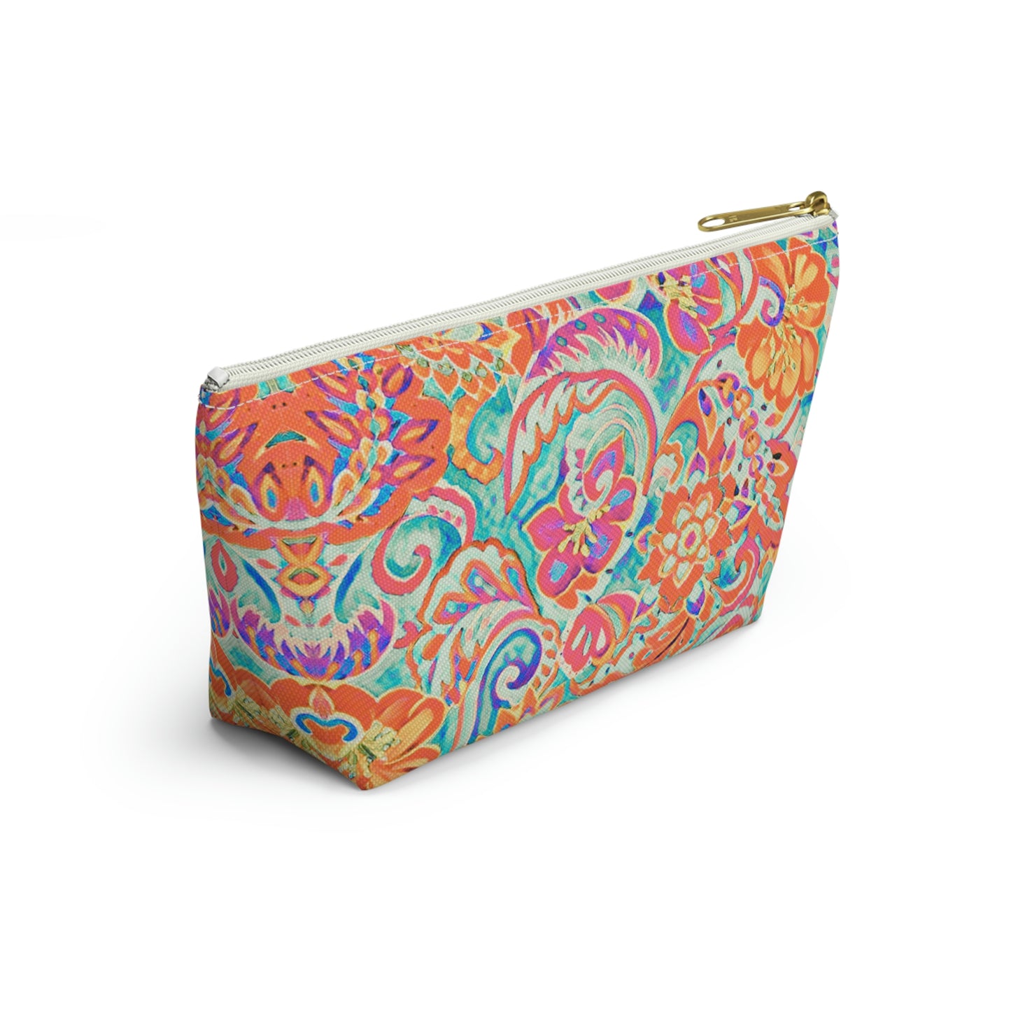 Tahiti Spring Accessory Pouch w T-bottom