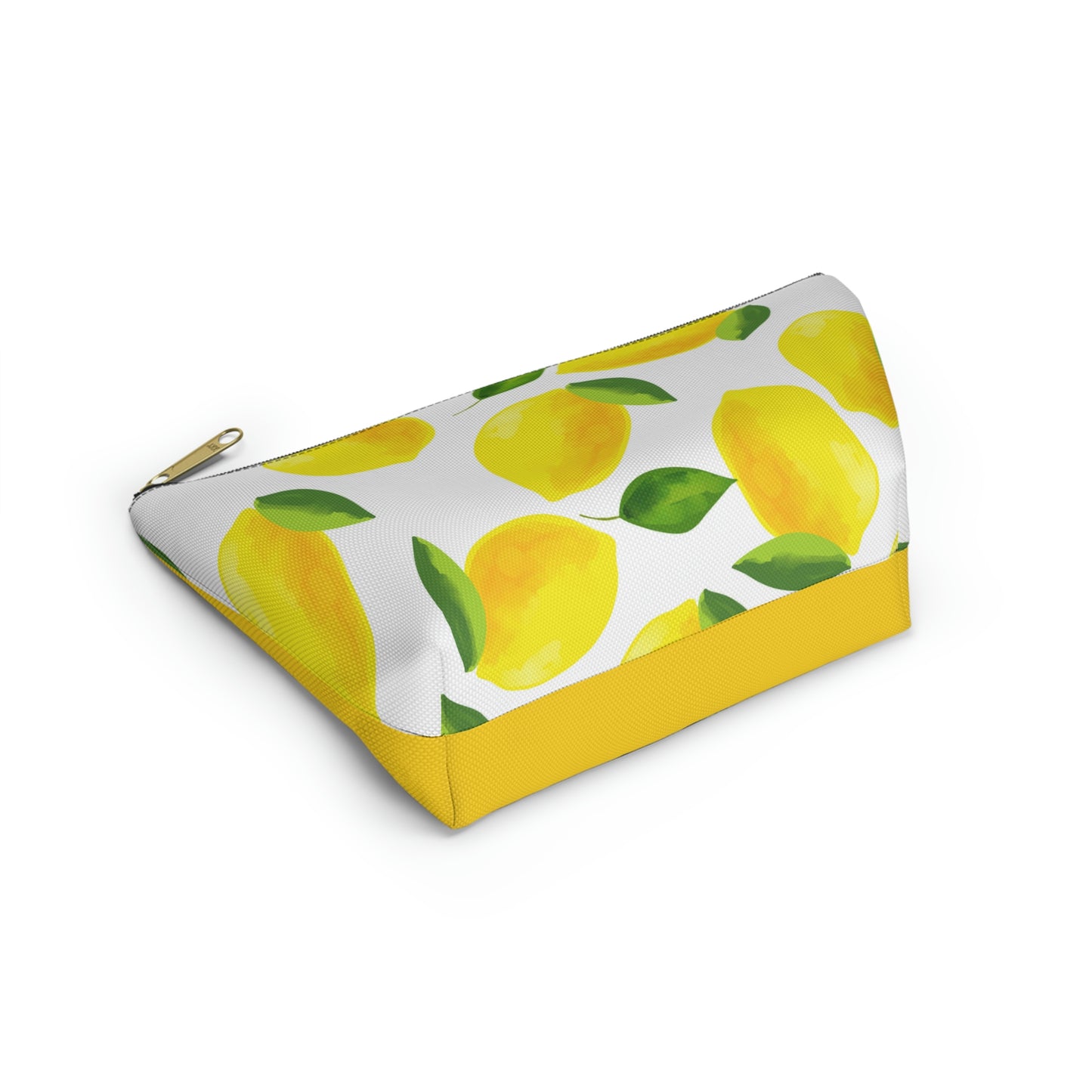 Lemon Fun Accessory Pouch w T-bottom