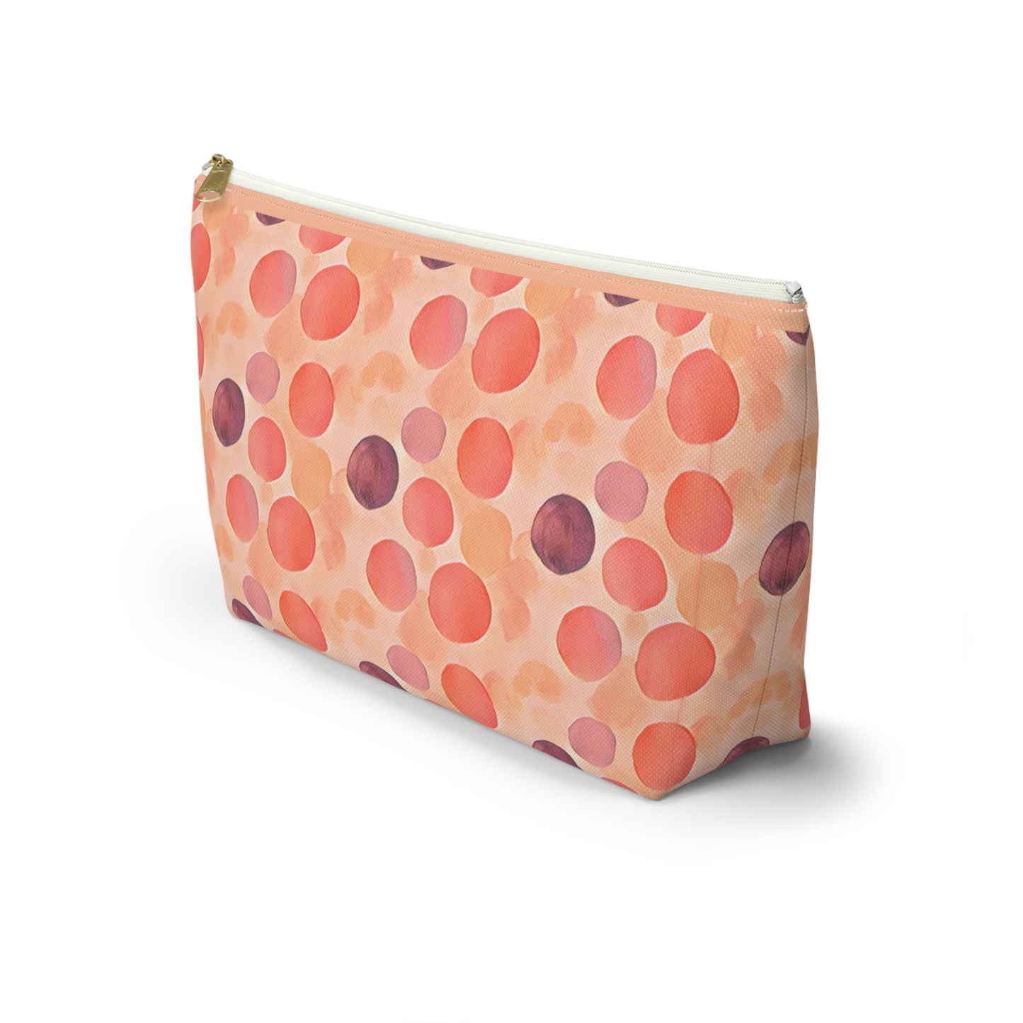 Tangerine Pop Accessory Pouch w T-bottom