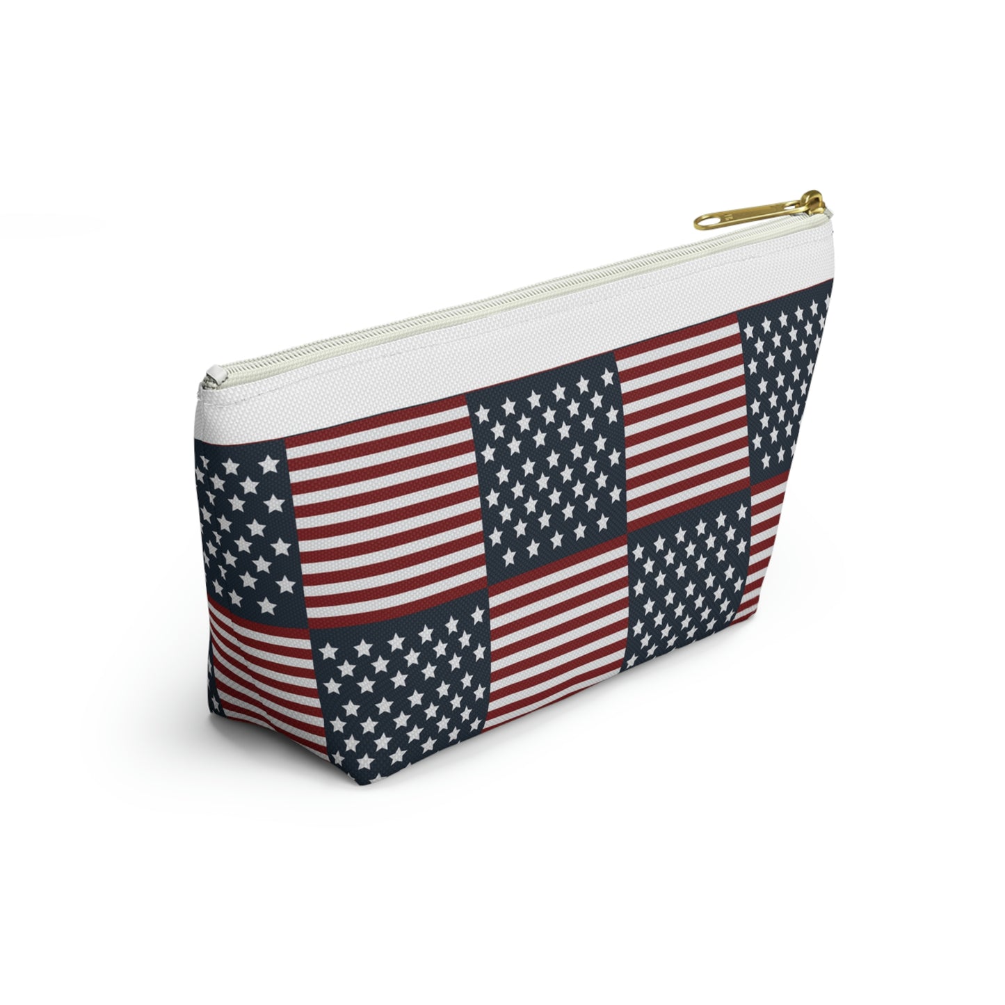 Patriotic Accessory Pouch w T-bottom